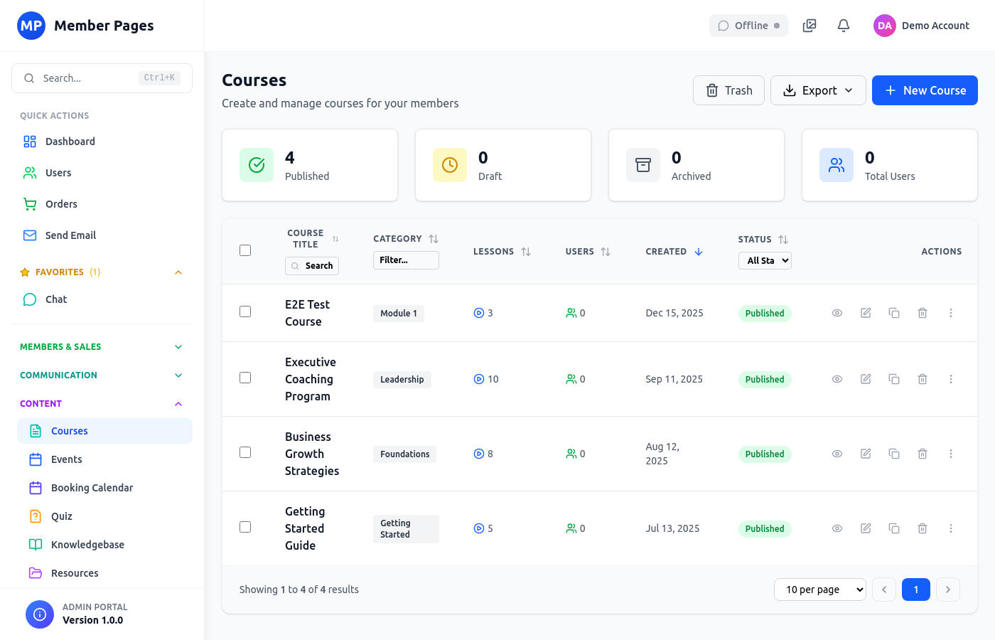Course Builder